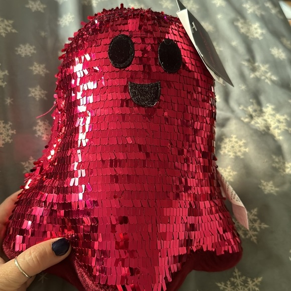 Christian Siriano Sequin disco ball Ghost Viral pillow decor - Picture 3 of 5